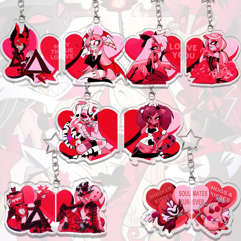 Hazbin Hotel Acrylic Keychain  - Japanese Snacks recension och pris