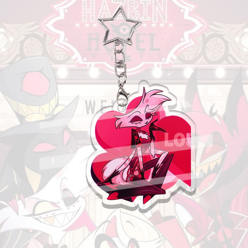 Hazbin Hotel Acrylic Keychain  - Japanese Snacks recension och pris