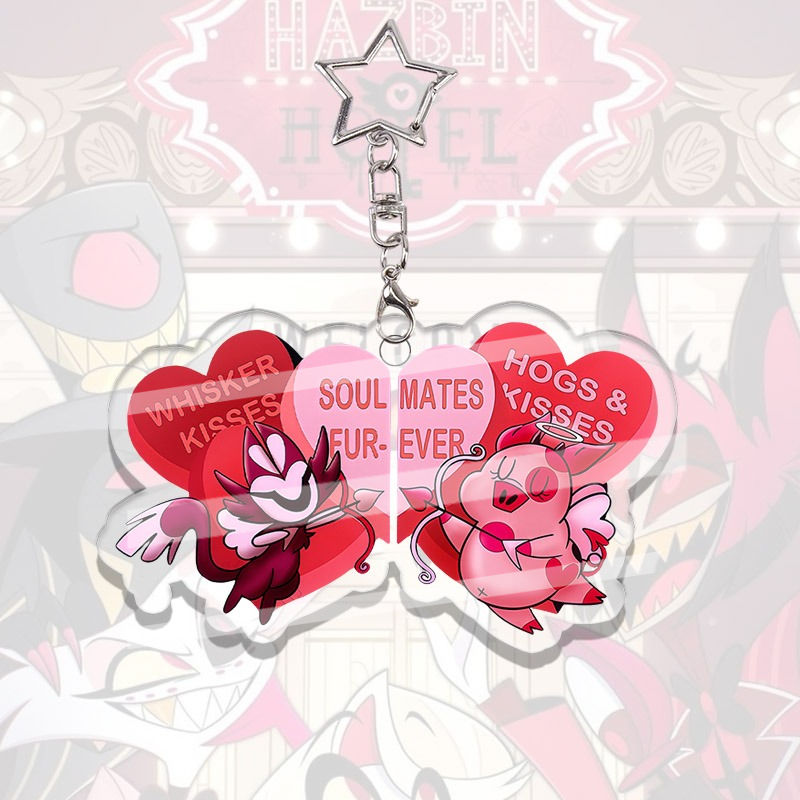 Hazbin Hotel Acrylic Keychain  - Japanese Snacks recension och pris