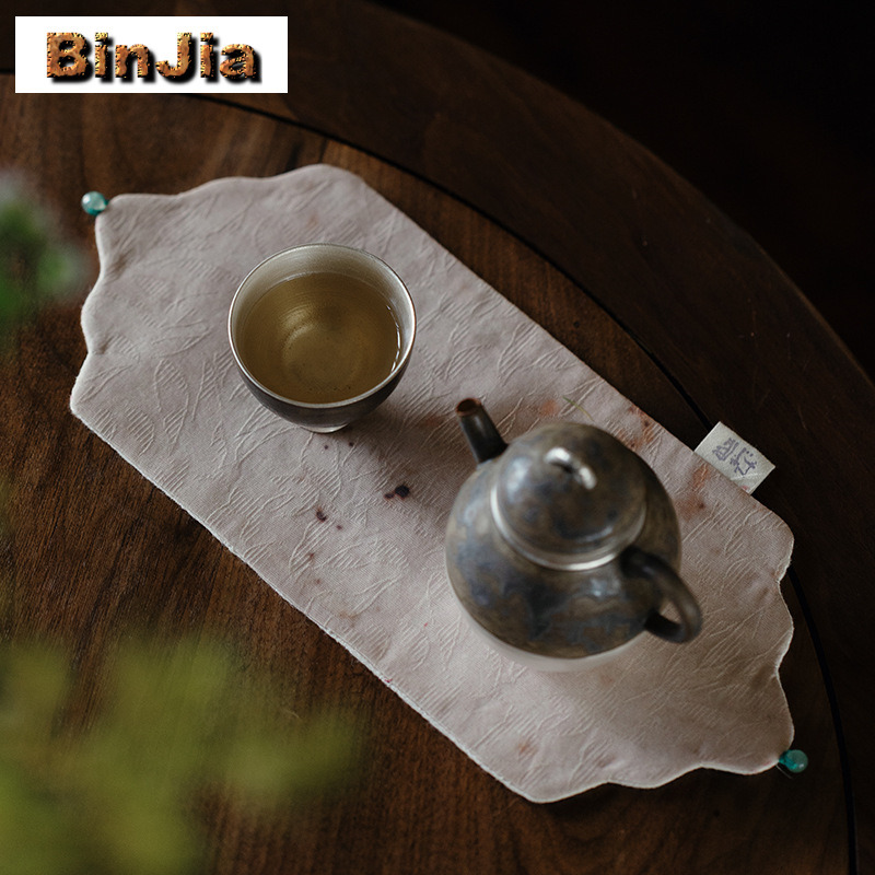 Japanese Style Cotton Linen Te - Japanese Tea recension och pris