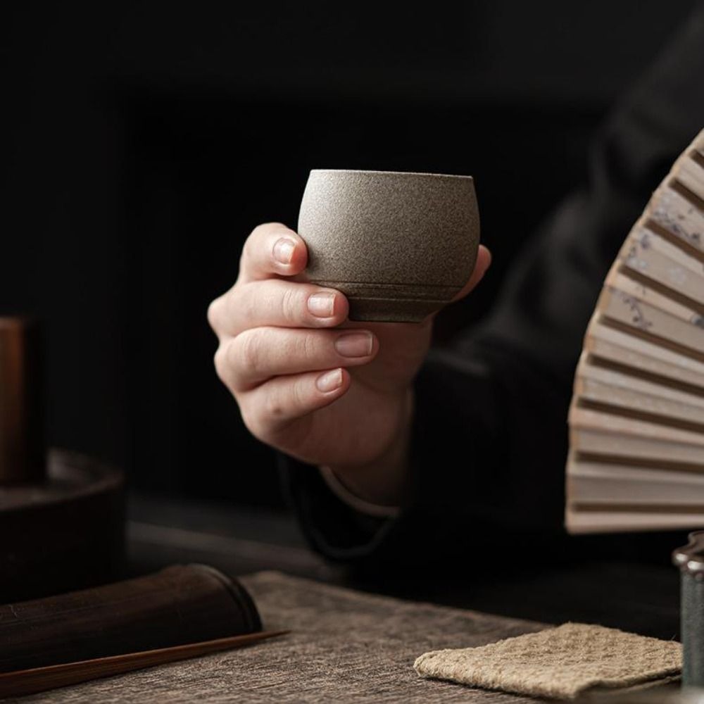 Kung Fu Tea Set Japanese Stone - Japanese Pottery recension och pris