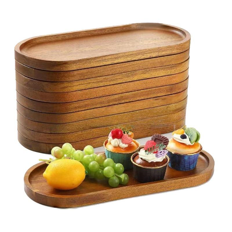 Tableware Solid Wood Food Tray - Japanese Snacks recension och pris