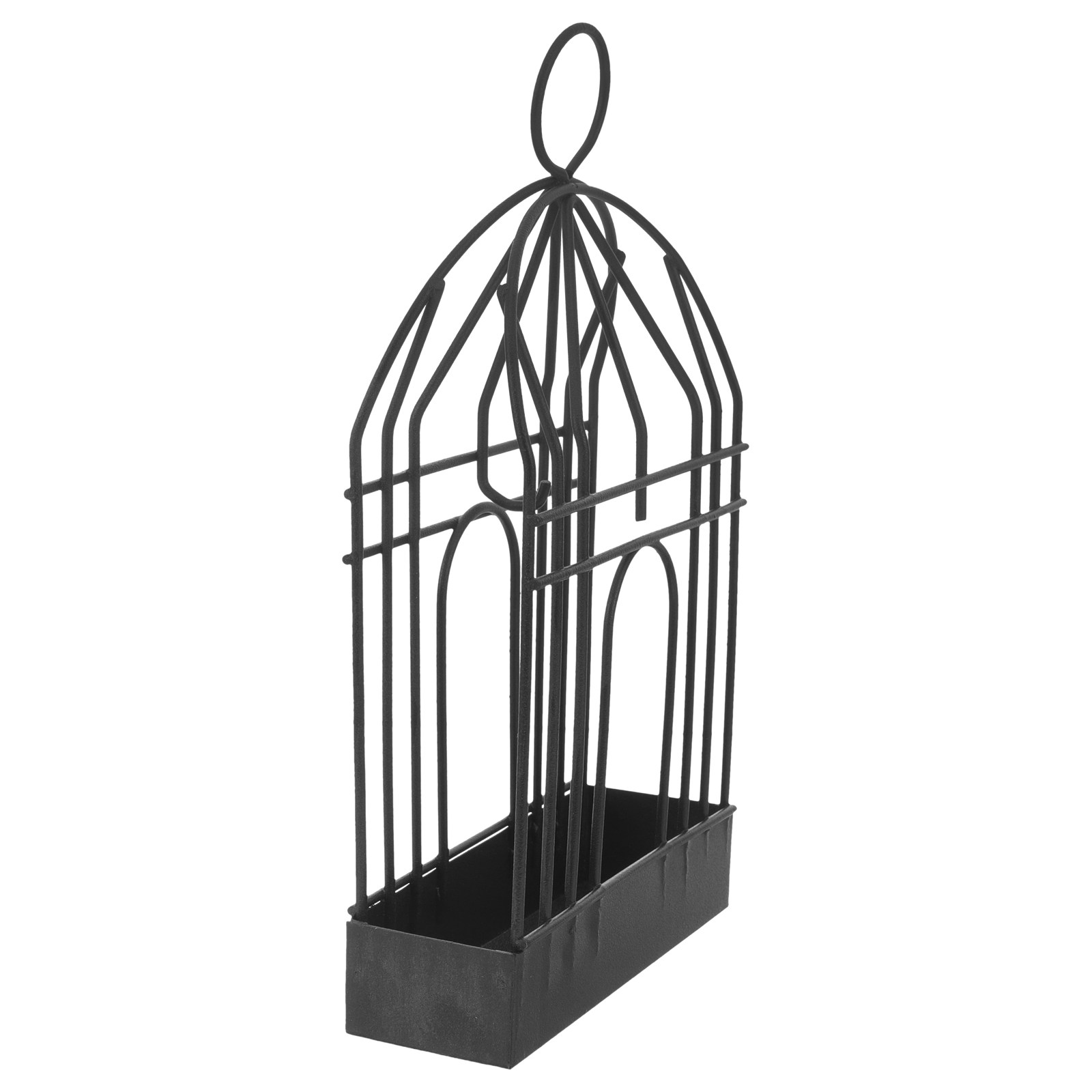 Black Retro Iron Birdcage Coil - Incense Holder recension och pris