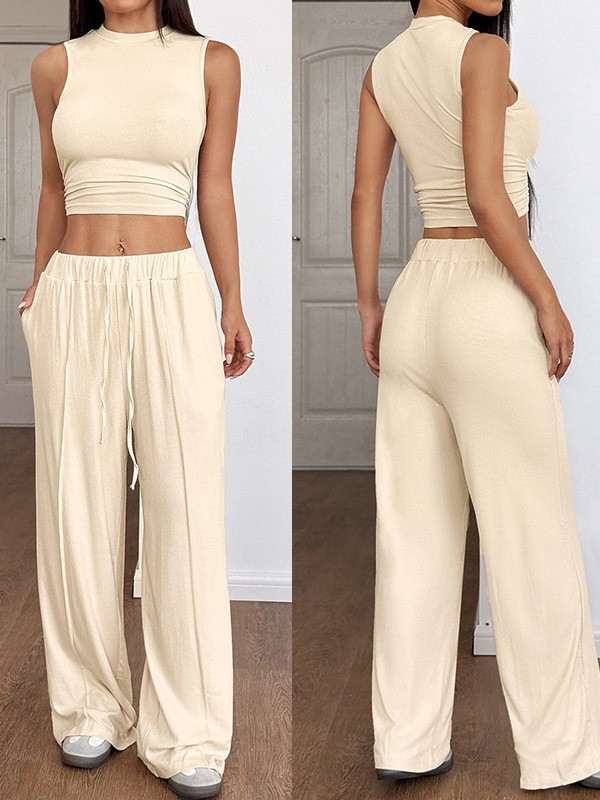 2 Piece Set Summer Y2k Tank Hi - Matcha recension och pris
