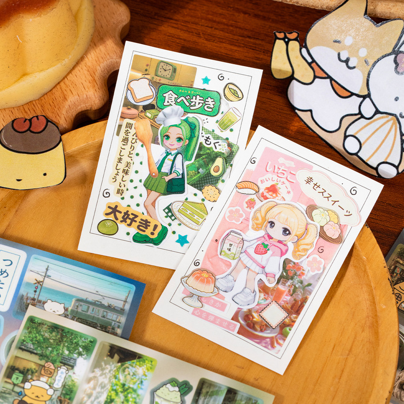 20Pcs Coated Paper Kawaii Food - Japanese Snacks recension och pris