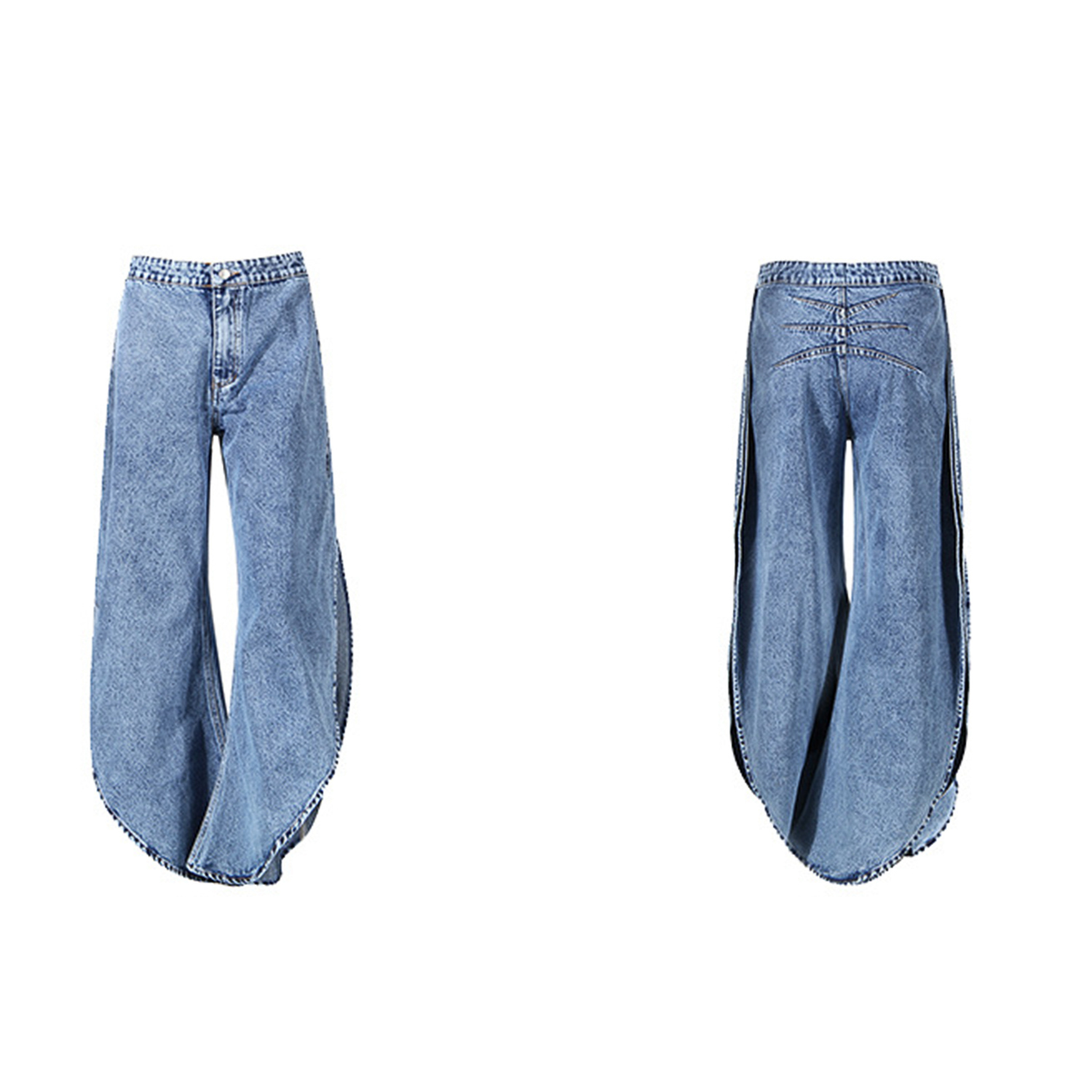 Y2K Women Denim Two Piece Outf - Matcha recension och pris