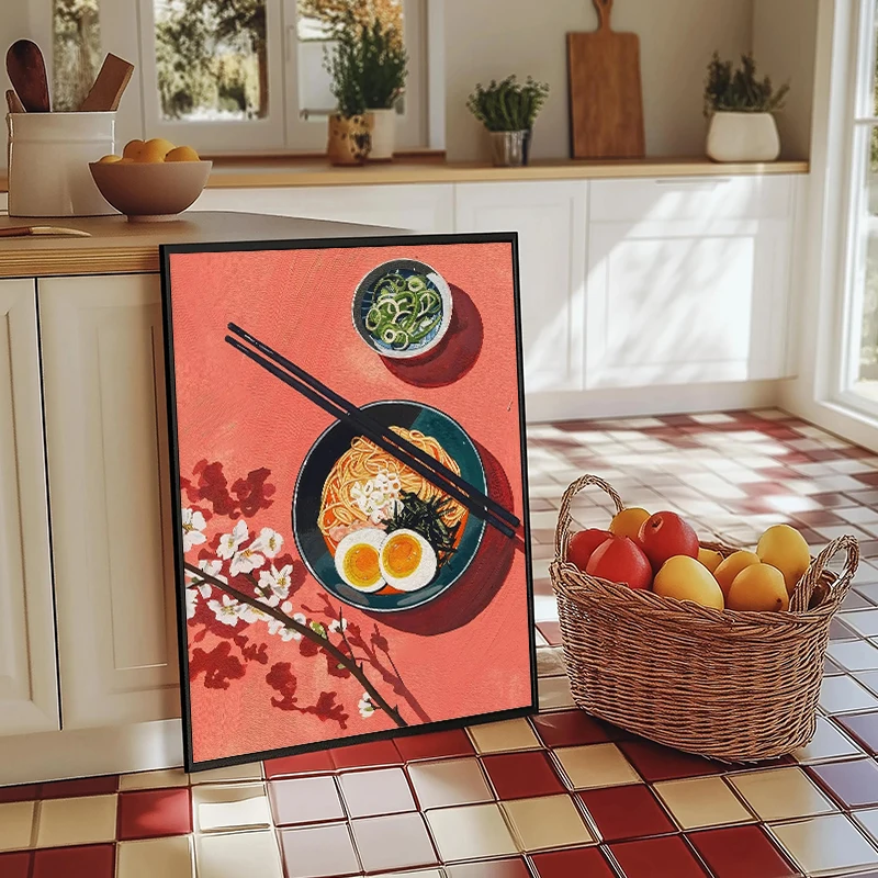 Abstract Japanese Flat Style D - Japanese Restaurant Lifestyle recension och pris